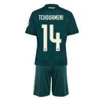 Fotbalové Dres Real Madrid Aurelien Tchouameni #14 Dětské Venkovní 2026-27 Krátký Rukáv (+ trenýrky)
